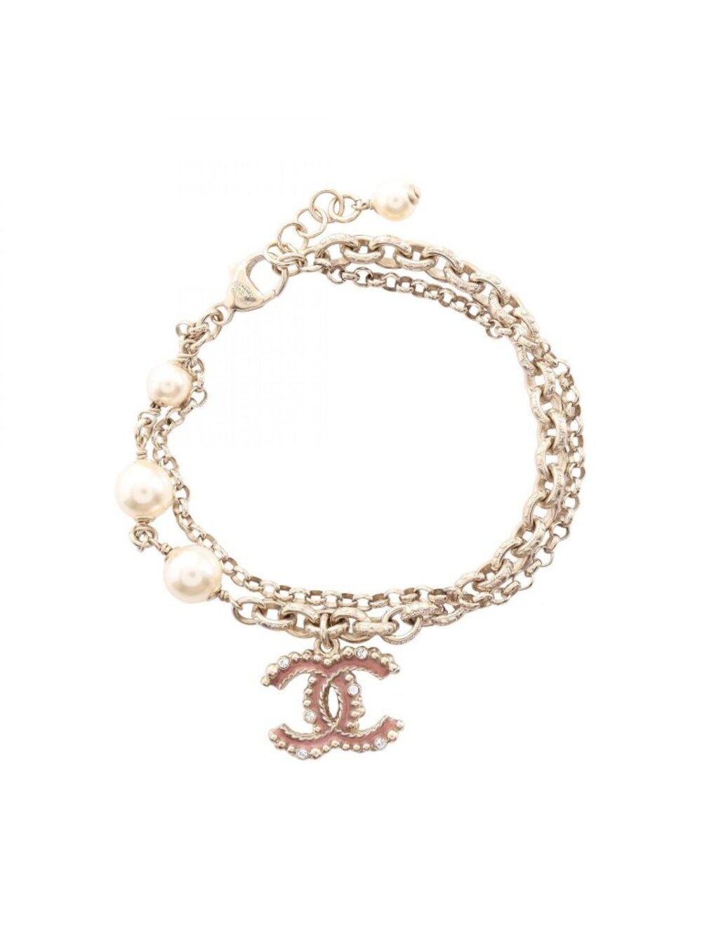Chanel Bracelet CC Logo